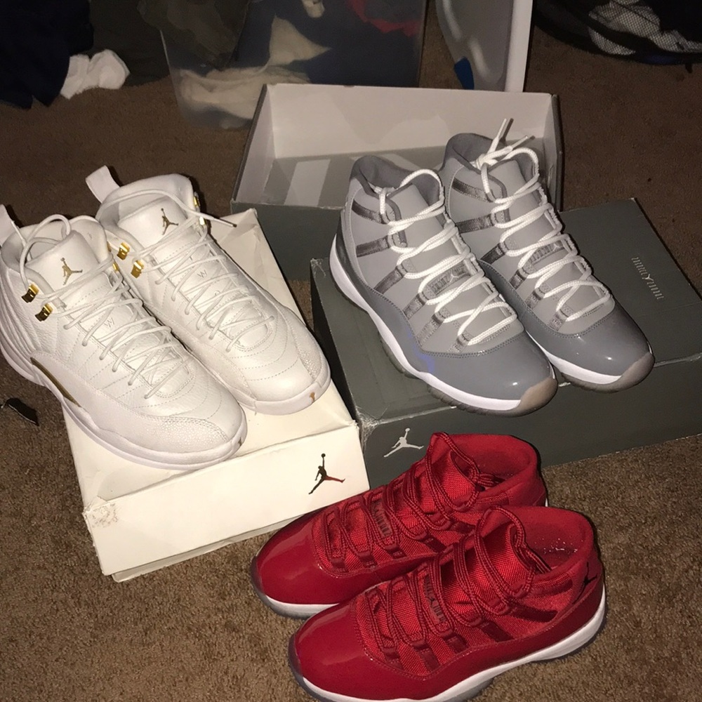 OVO 12, Cool Grey 11, Win like 96 11
